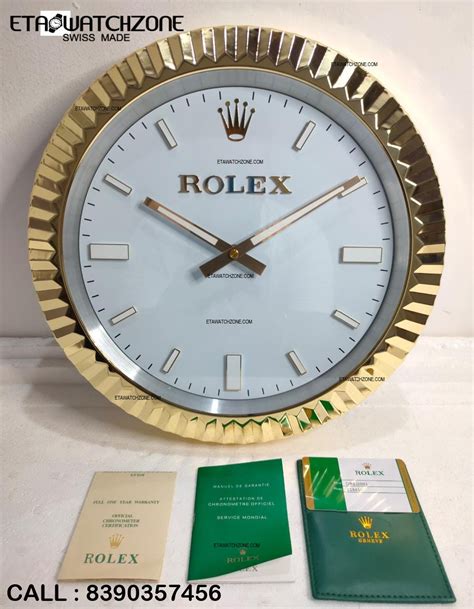 rolex horloge murale|rolex clocks for sale.